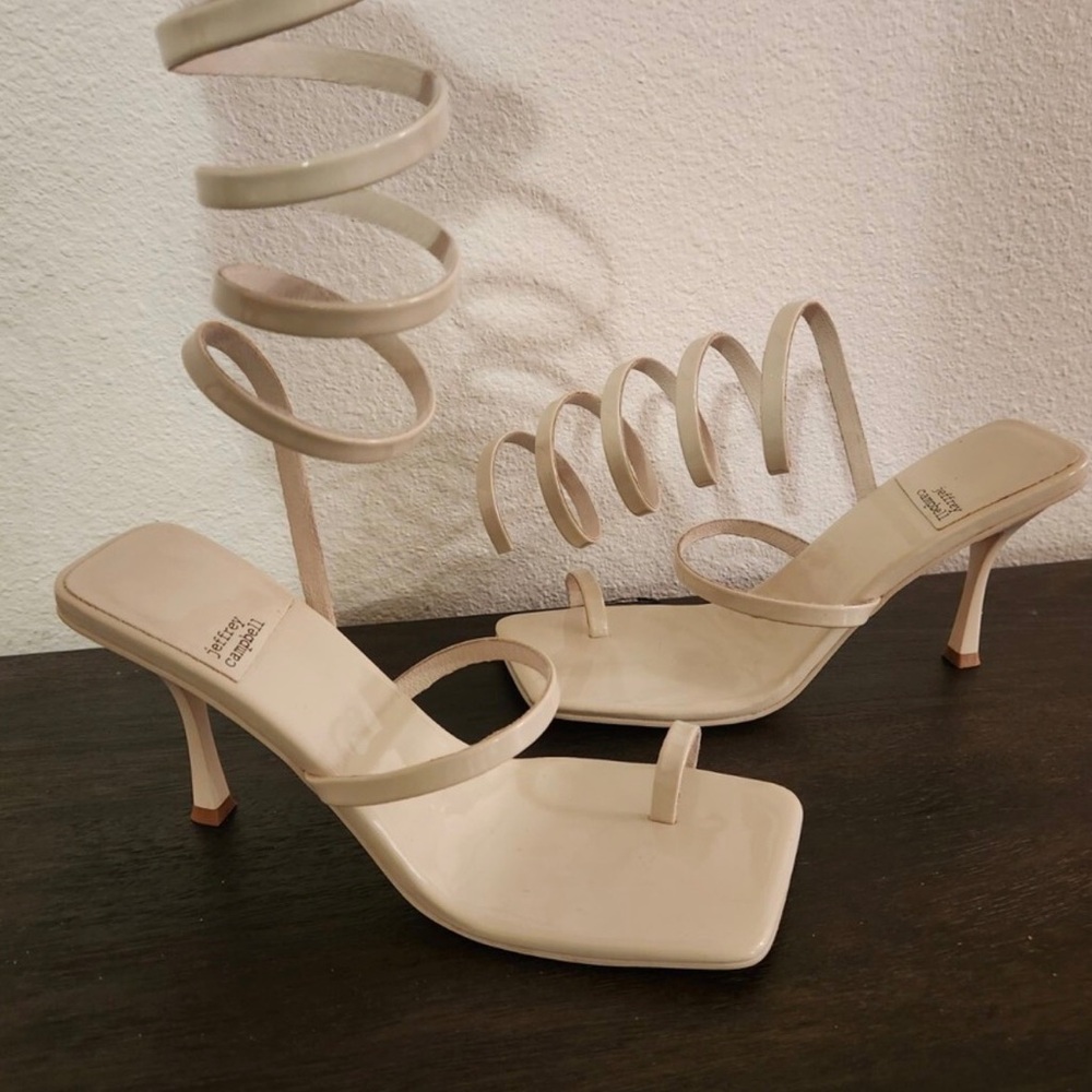 Jeffrey Campbell Luzia Heel Sandals Size 10